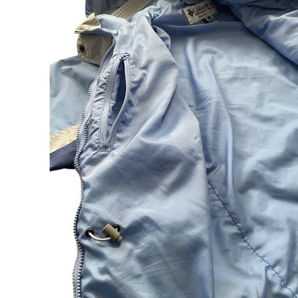 COLUMBIA Lightweight Windbreaker Outdoor Jacket Blue Women’s Size Small. - Picture 7 of 16